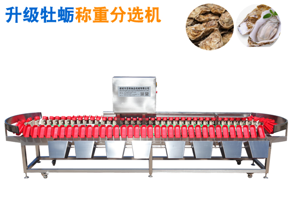 牡蠣升級稱重分選機